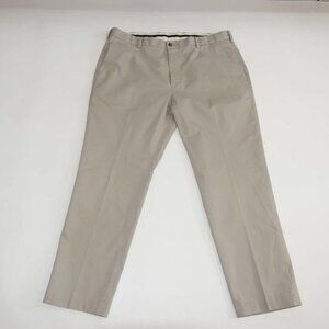 Brooks Brothers Men's Clark Stretch Advantage Chino Pants 40 x 30 Beige Khaki